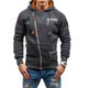 Men’s Asymmetric Zip Hoodie | Drawstring