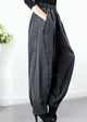 Women’s Patchwork Harem Trousers | Loose Fit
