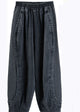 Women’s Patchwork Harem Trousers | Loose Fit