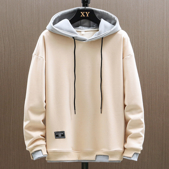 Men’s Two-Tone Hoodie | Drawstring