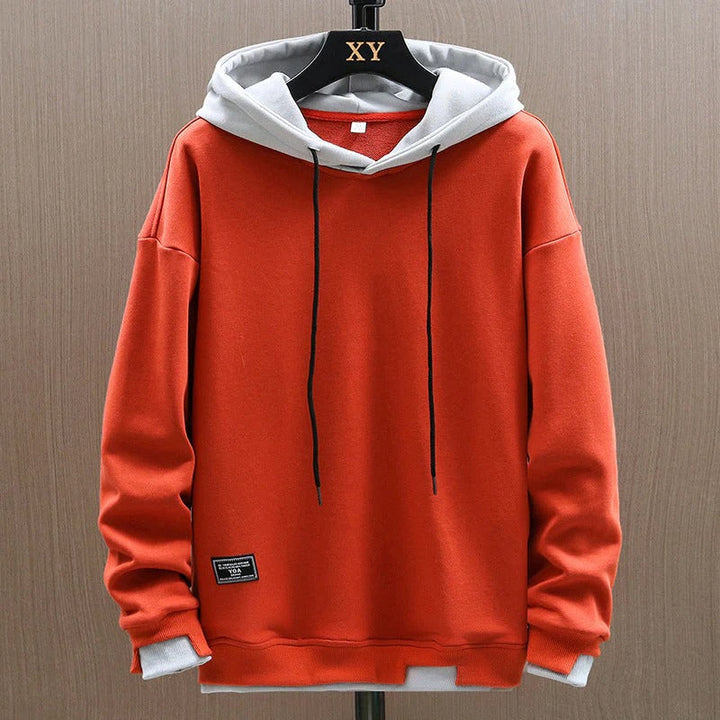 Men’s Two-Tone Hoodie | Drawstring
