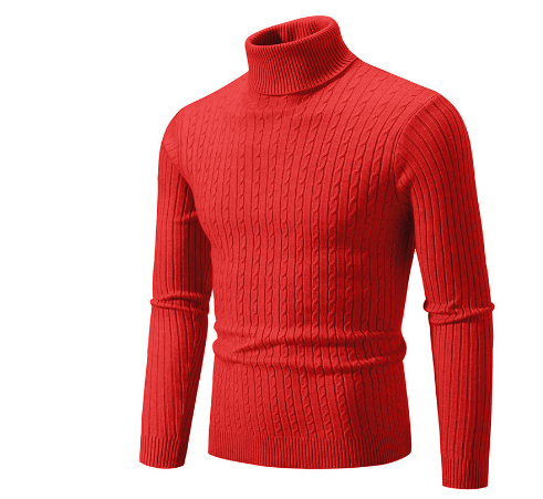 Men’s Slim Fit Sweater | Turtleneck
