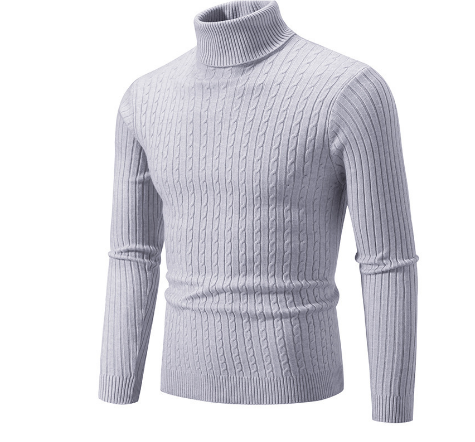 Men’s Slim Fit Sweater | Turtleneck