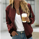 Women’s Bomber Jacket | Zip-Up