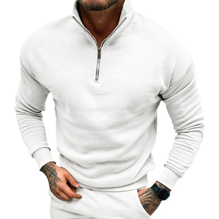Alvin - Half-zip pullover for men