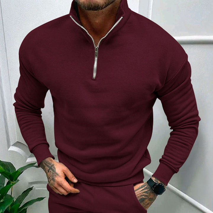 Alvin - Half-zip pullover for men