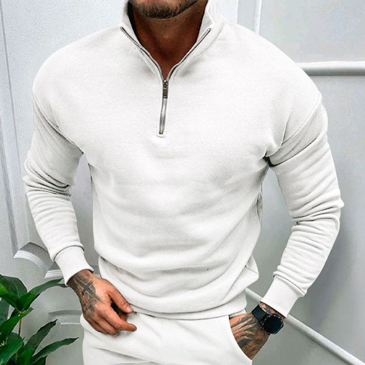 Alvin - Half-zip pullover for men