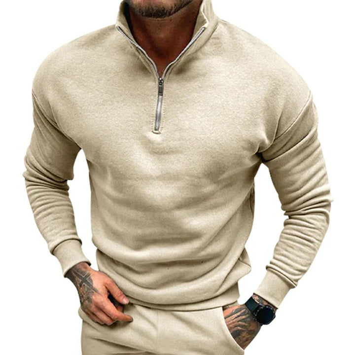 Alvin - Half-zip pullover for men