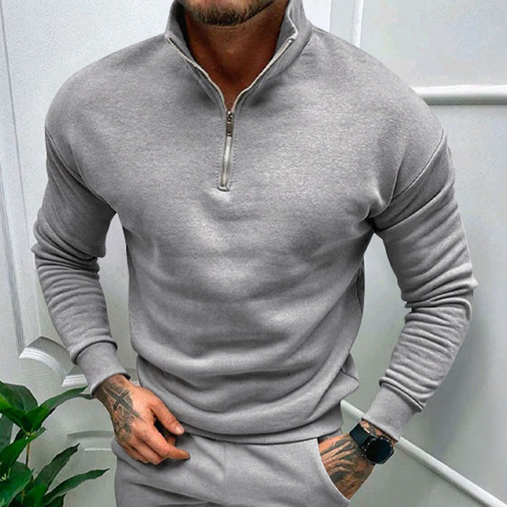 Alvin - Half-zip pullover for men