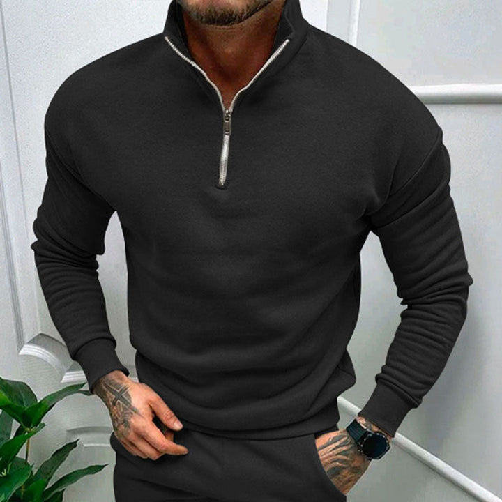 Alvin - Half-zip pullover for men