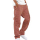 Men's Relaxed Fit Cargo Trousers | Multiple Pockets