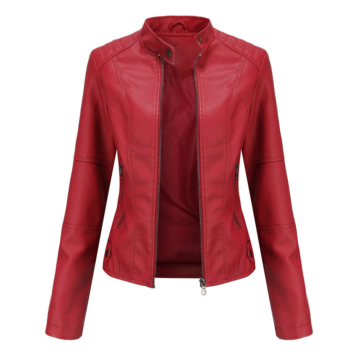 Women’s Slim Fit Jacket | Stand Collar