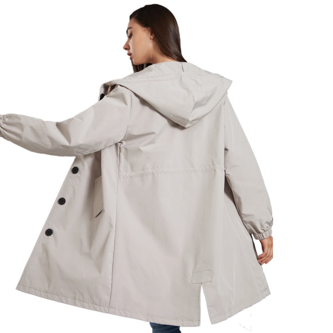 Women’s Hooded Rain Jacket | Lightweight