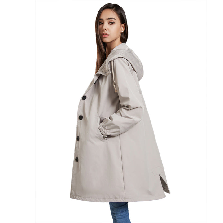 Women’s Hooded Rain Jacket | Lightweight