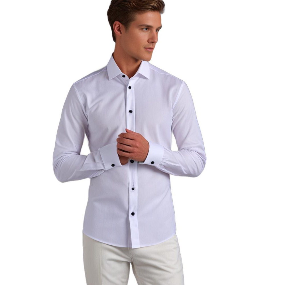 Men’s Slim Cut Shirt | Long Sleeve