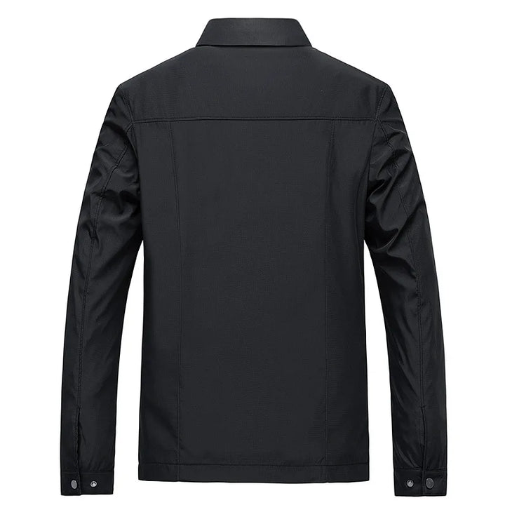 Men’s Zip-Up Casual Jacket | Long Sleeve