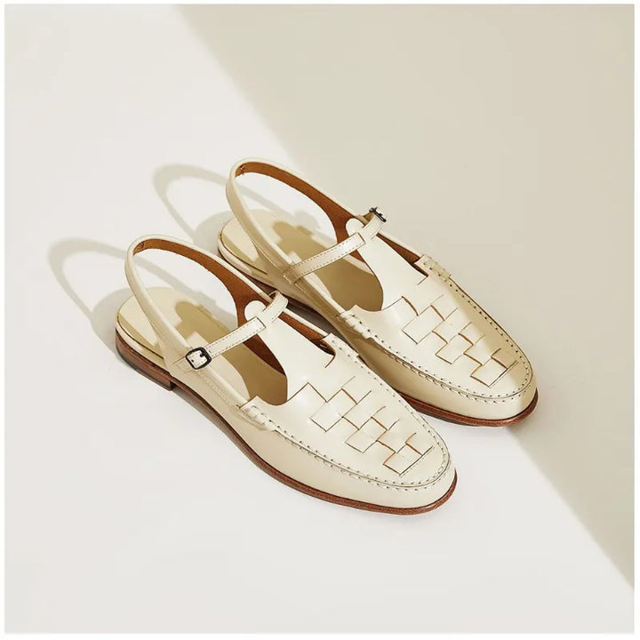 Women’s Woven Slingback Loafers | Closed Toe