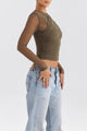 Women’s Sheer Ruched Top | Long Sleeve