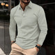 Men’s Long Sleeve Polo Shirt | Tapered