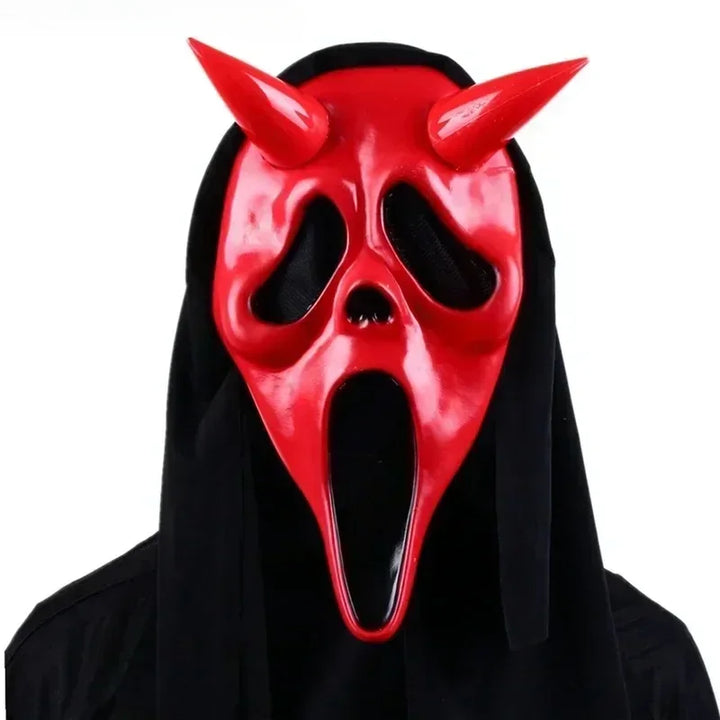 Adult Halloween Ghost Face Mask | Cosplay Accessory