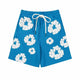 Men’s Floral Print Shorts | Drawstring Waist
