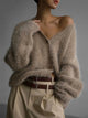 Women’s Fluffy Oversized Cardigan | Casual