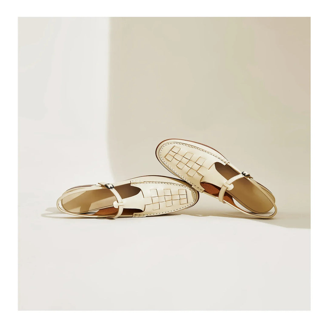 Women’s Woven Slingback Loafers | Closed Toe