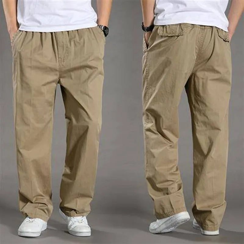 Men’s Loose Trousers | Elastic Waist