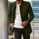 Men’s Stylish Open Coat | Slim Fit