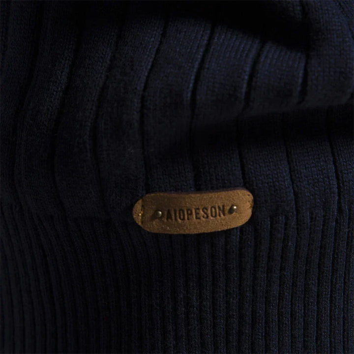 Preston - Men's Half Zip Wool Sweater