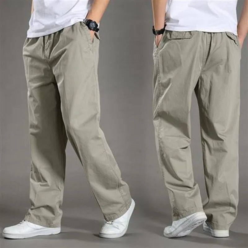 Men’s Loose Trousers | Elastic Waist