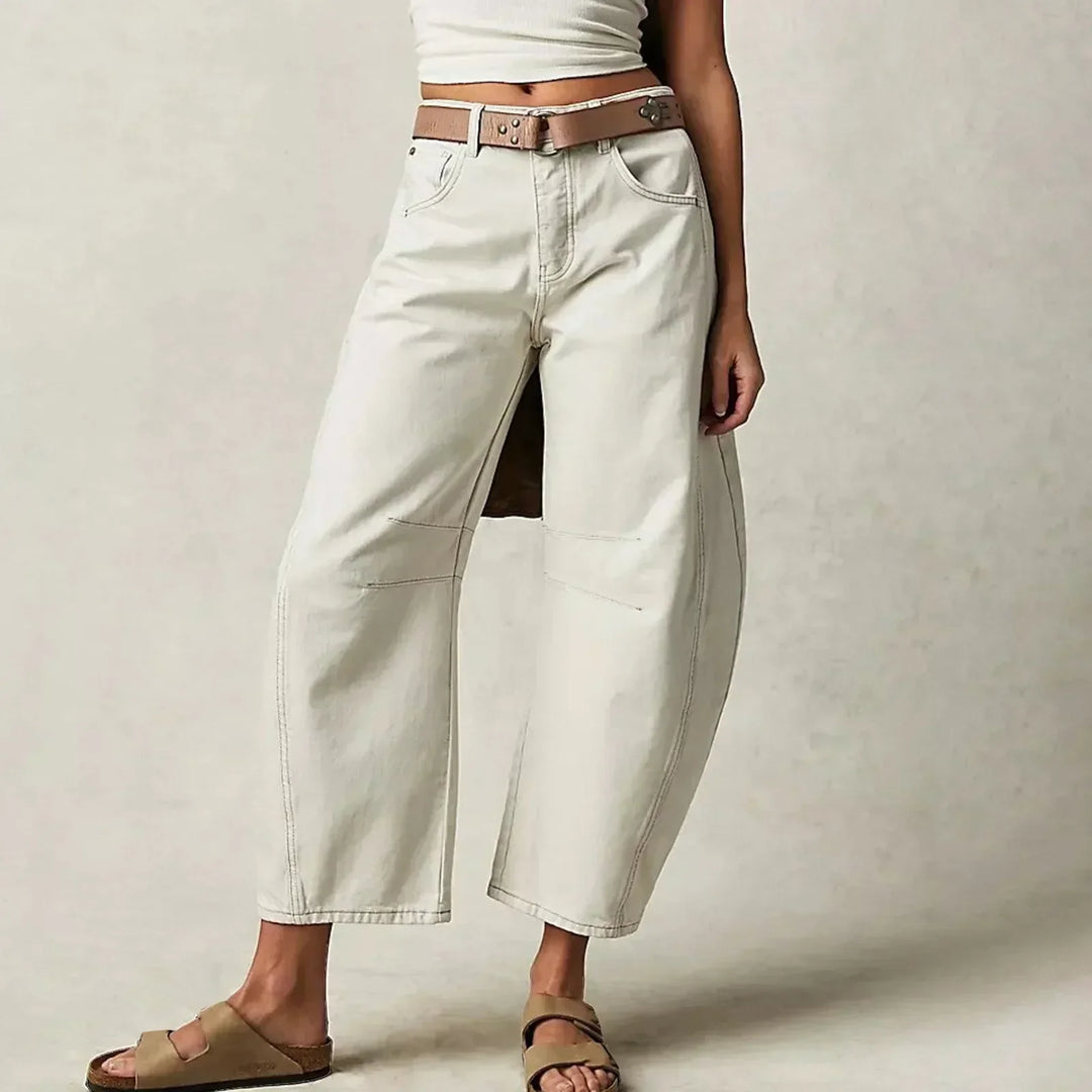 Women’s Wide Leg Trousers | Casual Fit