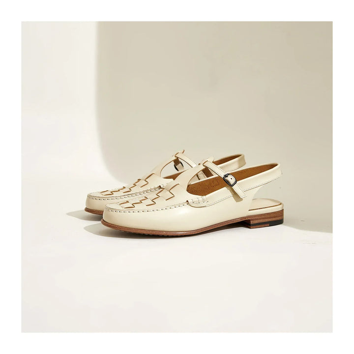 Women’s Woven Slingback Loafers | Closed Toe