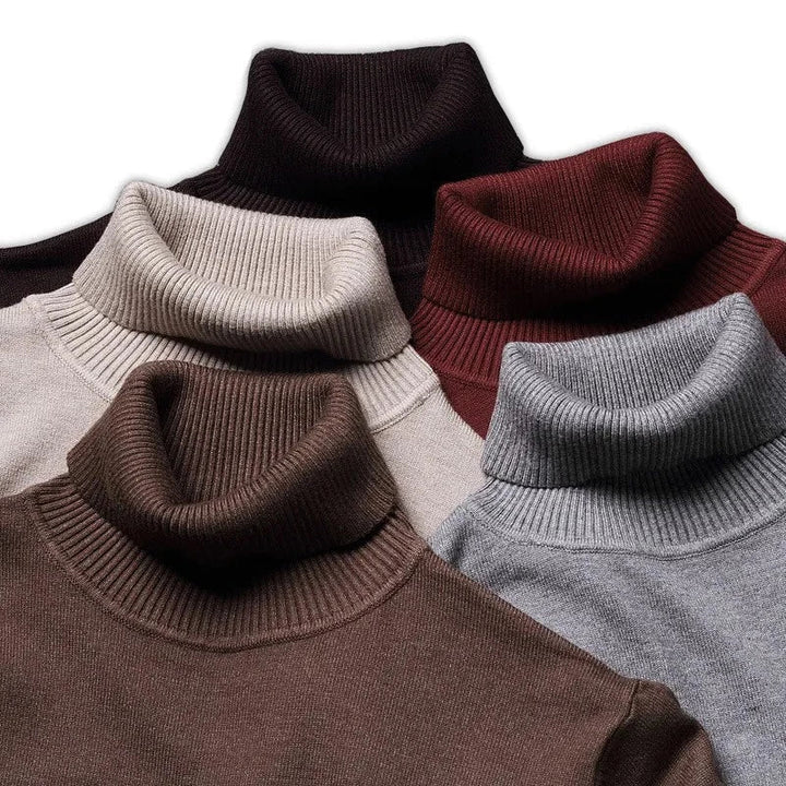 Men’s Turtleneck Sweater | Classic Fit