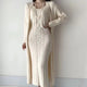 Women’s Maxi Dress Set | Long Sleeve with Cardigan
