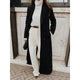 Women’s Long Double-Breasted Coat | Classic