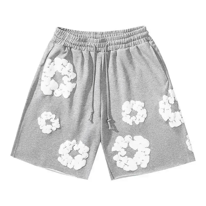 Unisex Summer Printed Shorts | Drawstring