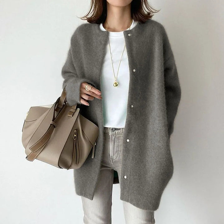 Women’s Casual Long Cardigan | Button-Up