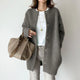Women’s Casual Long Cardigan | Button-Up