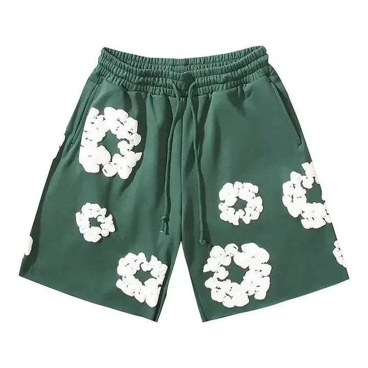 Unisex Summer Printed Shorts | Drawstring