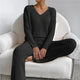 Women’s Ribbed Lounge Set | Relaxed Fit