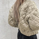 Women’s Quilted Bomber Jacket | Casual