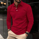 Men’s Long Sleeve Polo Shirt | Tapered