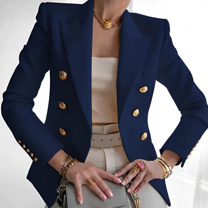 Women’s Double-Breasted Blazer | Structured Fit