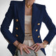 Women’s Double-Breasted Blazer | Structured Fit