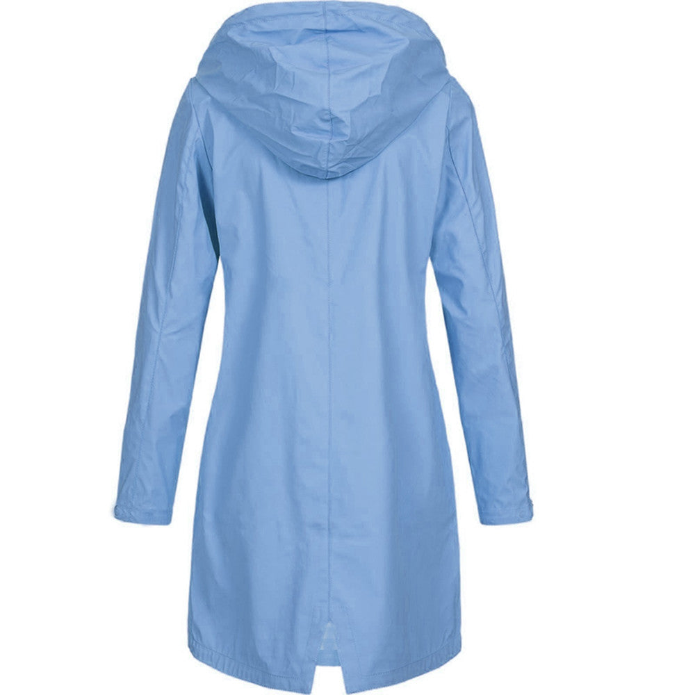 Women’s Hooded Rain Coat | Waterproof