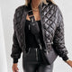 Women’s Quilted Bomber Jacket | Casual