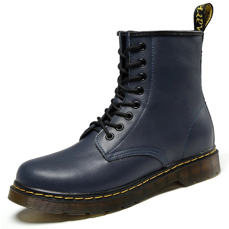 Men’s Lace-Up Ankle Boots | Chunky Sole