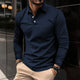 Men’s Long Sleeve Polo Shirt | Tapered