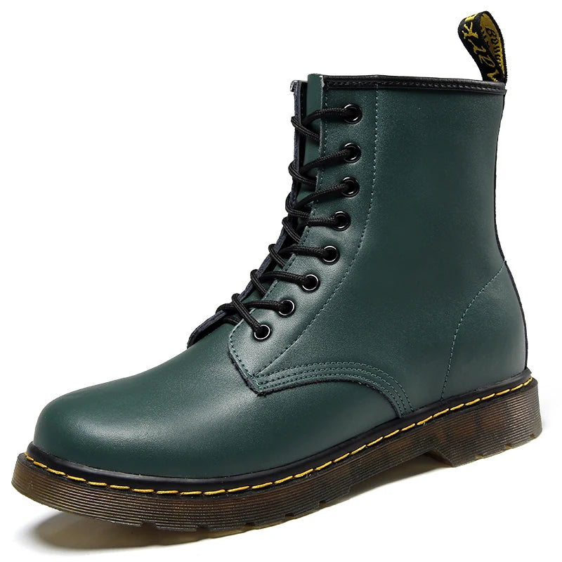 Men’s Lace-Up Ankle Boots | Chunky Sole